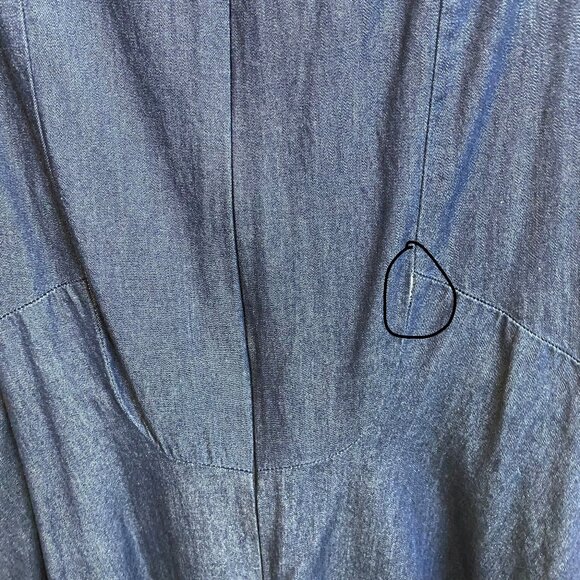 Zara Denim Couture chambray dress small - Picture 6 of 8